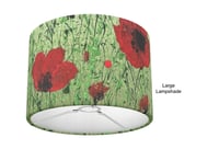 Image 3 of 'Poppy Meadow' lampshade