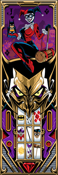 Image 1 of Official Harley Quinn 12x36  BNG X DC