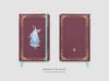 ffxiv ff14 chronicle of the traveler Hardcover Gold Foil Notebook