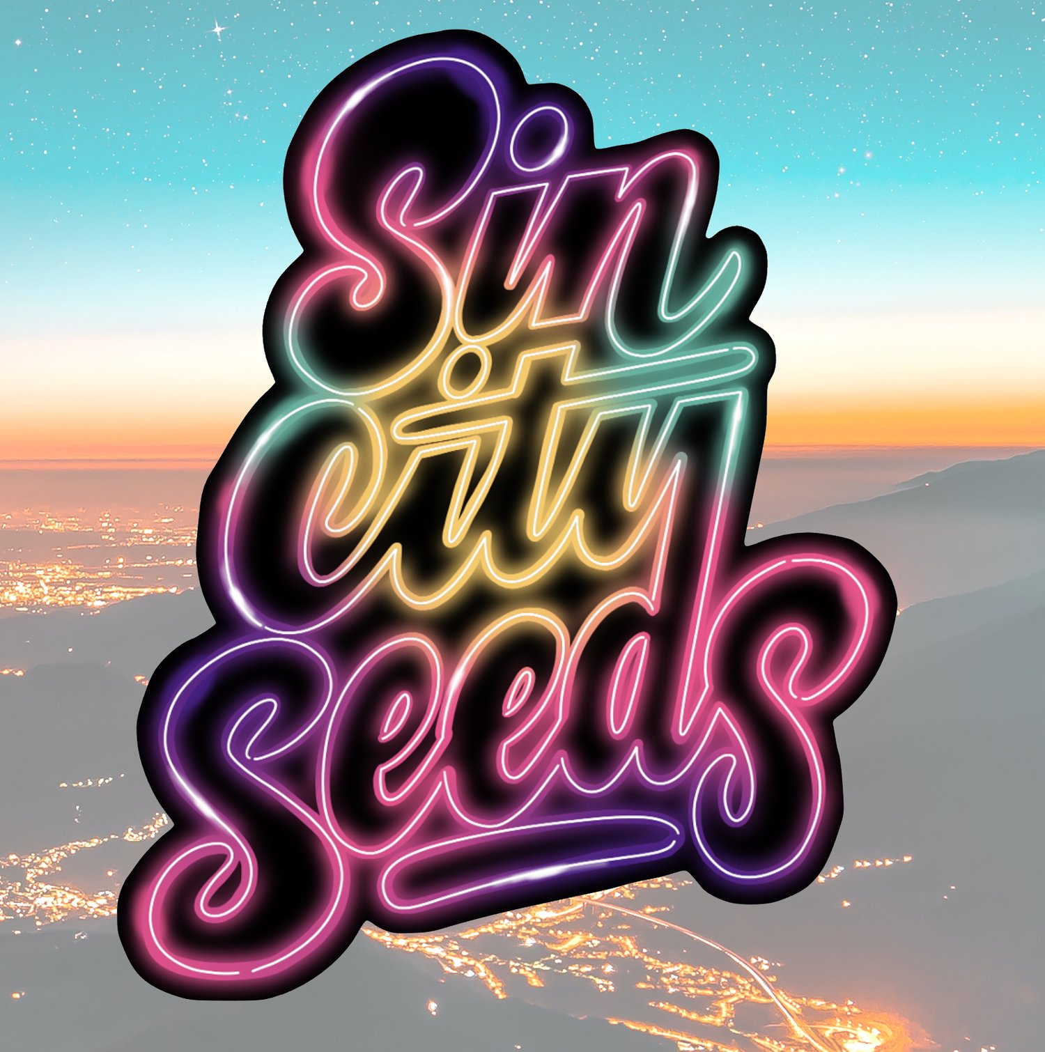 Neon SinCity Seeds MoodMat