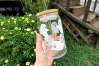 Image 2 of Cute Ghost Glass Cup 