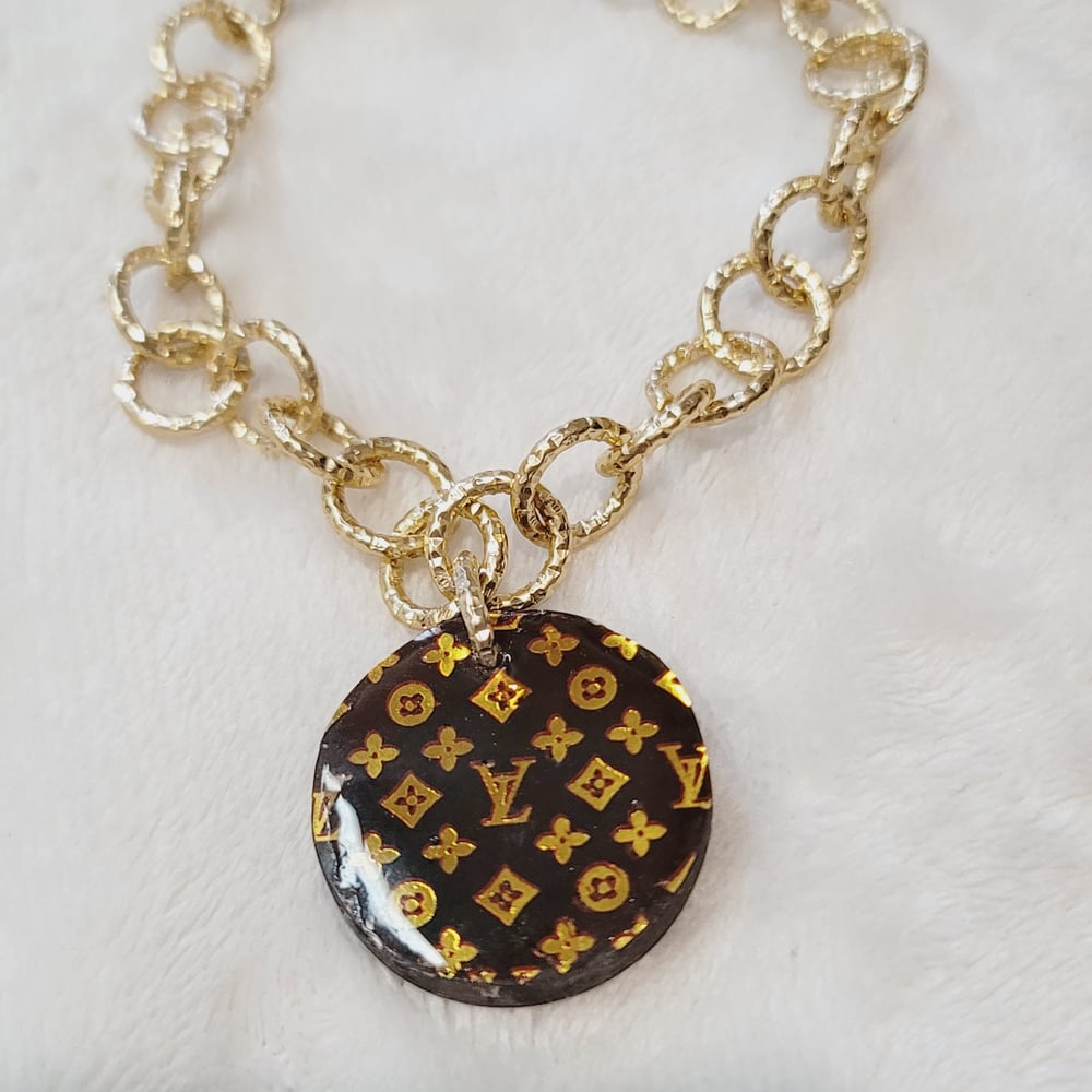 Image of Louis Vuitton inspired Necklace