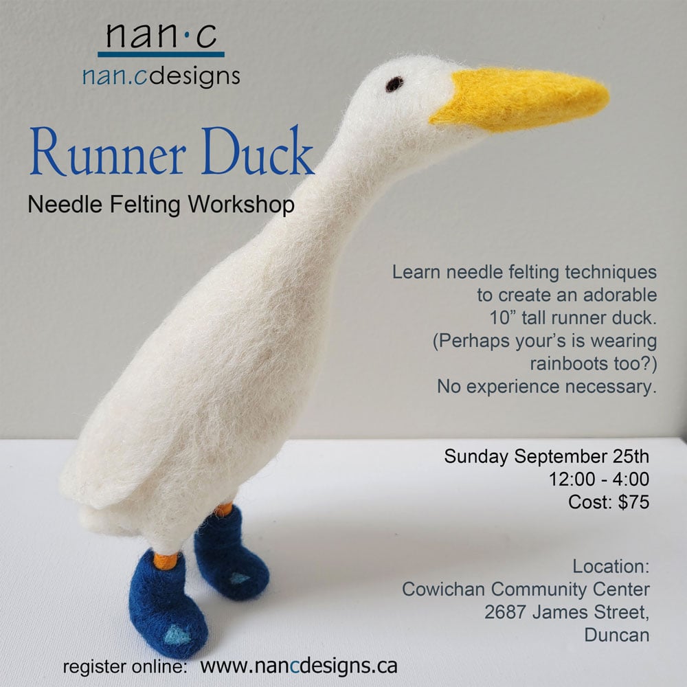 Workshop Registration - Runner Duck
