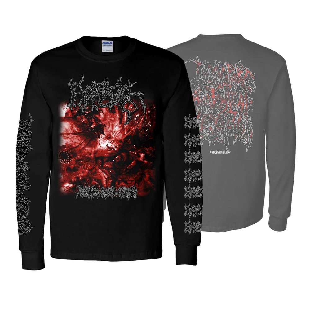 Image of EXCRESCENCE "INESCAPABLE ANATOMICAL DETERIORATION" LONG SLEEVE