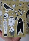 Hallowdoodles Sticker Sheet