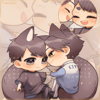 Image 1 of haikyuu: sunaosa • acrylic charm