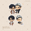 haikyuu: bokuaka • stickers