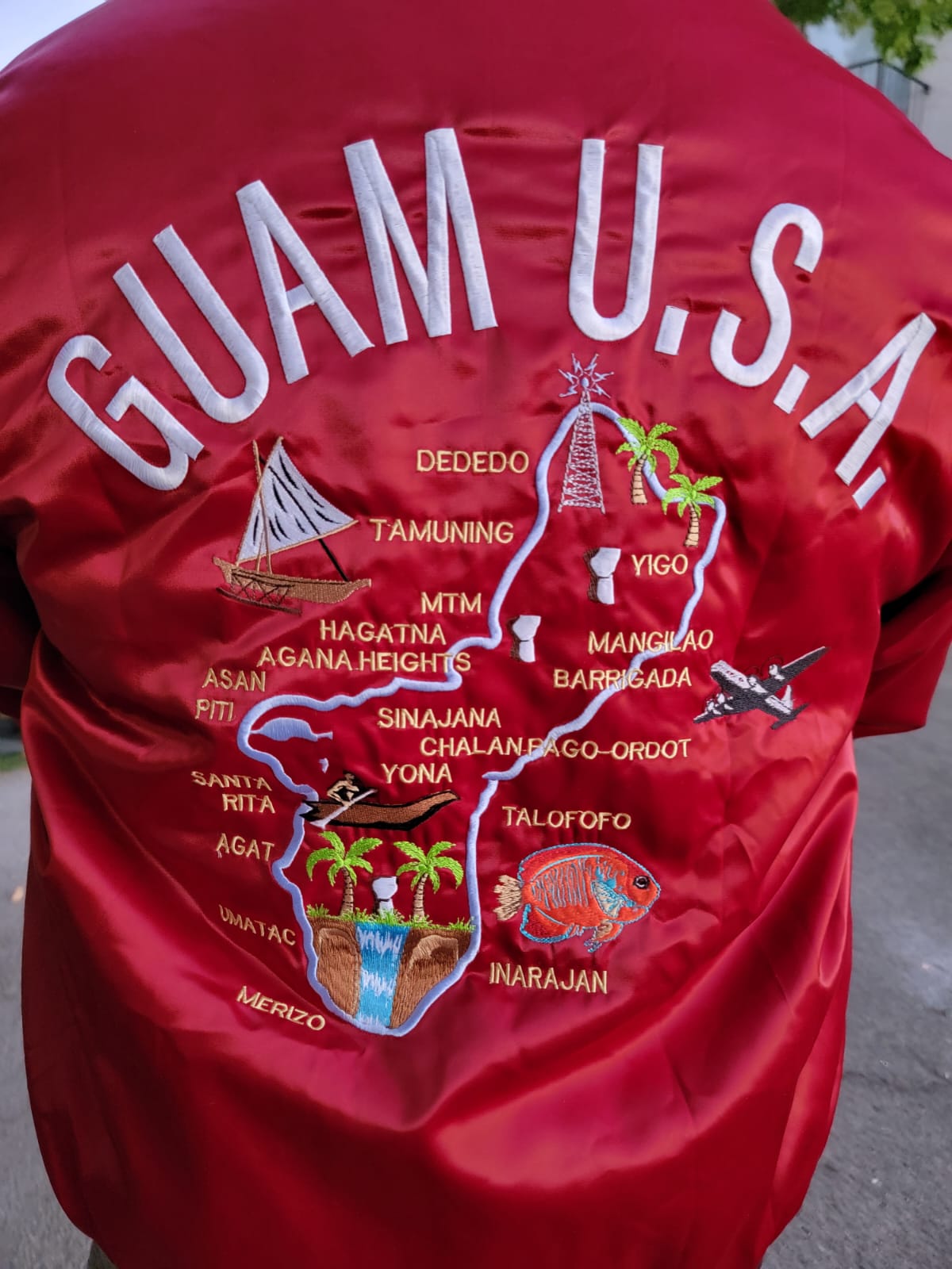 Guam Black Baseball Jersey with Personalization – Island Life