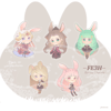 fe3h: girls • acrylic charms