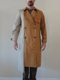 Image 1 of Double Dose Trenchcoat  With Open Back