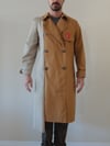 Double Dose Trenchcoat  With Open Back
