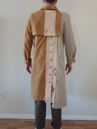 Image 2 of Double Dose Trenchcoat  With Open Back