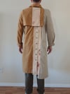 Double Dose Trenchcoat  With Open Back