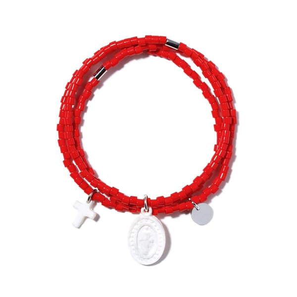Image of ARMO - Triple Wrap Bracelet (Red)
