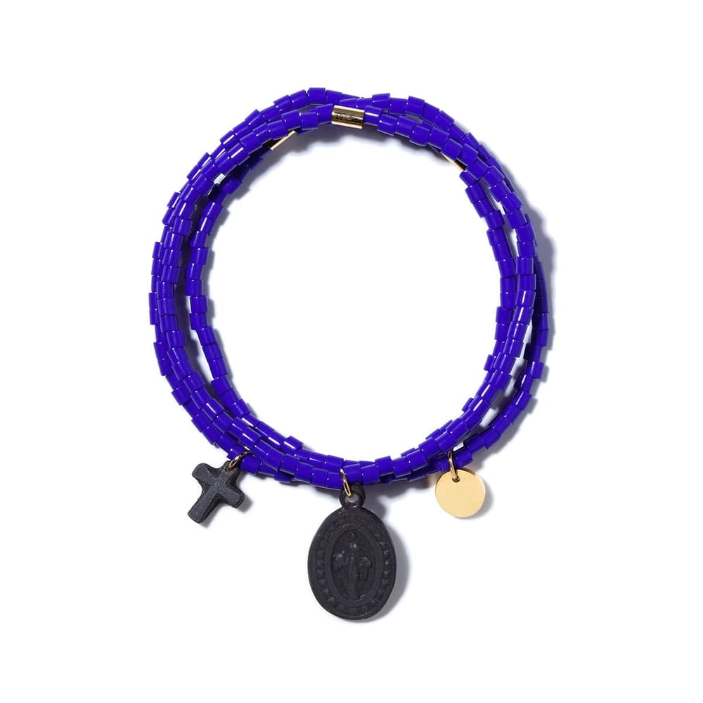 Image of ARMO - Triple Wrap Bracelet (Cobalt)