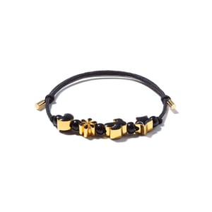 Image of ARMO - Candy Glossy Beads Bracelet (Black)