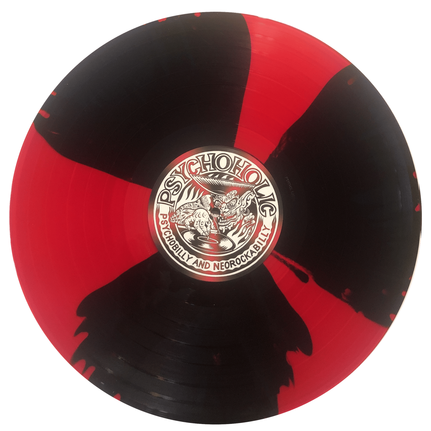 COSMIC VOODOO VERTIGO (LP) Black/Red Vinyl Bad Billy Records