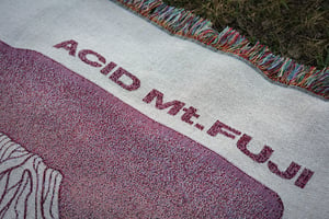 Image of Acid Mt. Fuji Woven Artwork