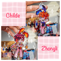 Image 2 of Genshin Bunny Charms