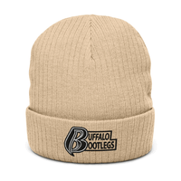 Image 4 of Ruff Buff Ribbed knit beanie
