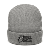 Image 2 of Ruff Buff Ribbed knit beanie