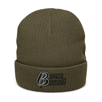 Image 3 of Ruff Buff Ribbed knit beanie