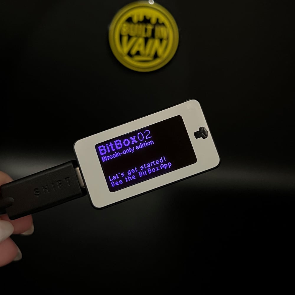 Shift Crypto BitBox02 Crypto Wallet Skin Wrap Cover - Blank or Symbol