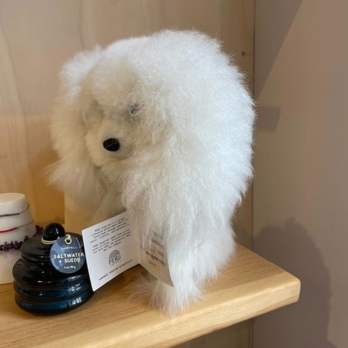 Image of STUFFED ALPACA Dog