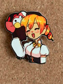 Image 1 of Madoka magica mami tomoe moving shrinky dink pin