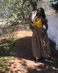 Image 2 of "In Flight" Butterfly Crop Top 