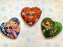 Image 2 of Power puff girls/punk girls buttons