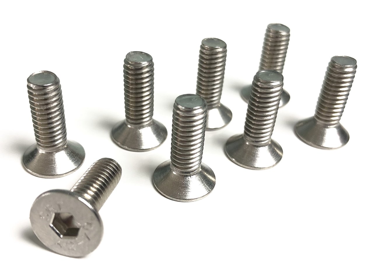 Pedal and Steering Wheel Mounting Counter Sunk Bolts Fits Logitech G923