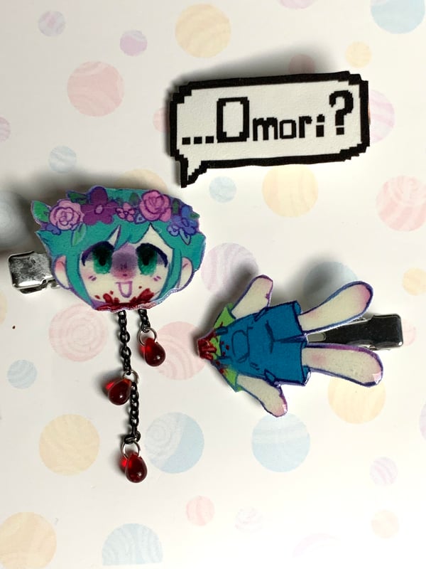 Image of Omori basil hair pins