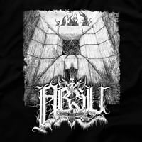 Image 2 of ABSU - NARTHEX TO ABZU I - DESCENSION LOGO (WHITE PRINT)
