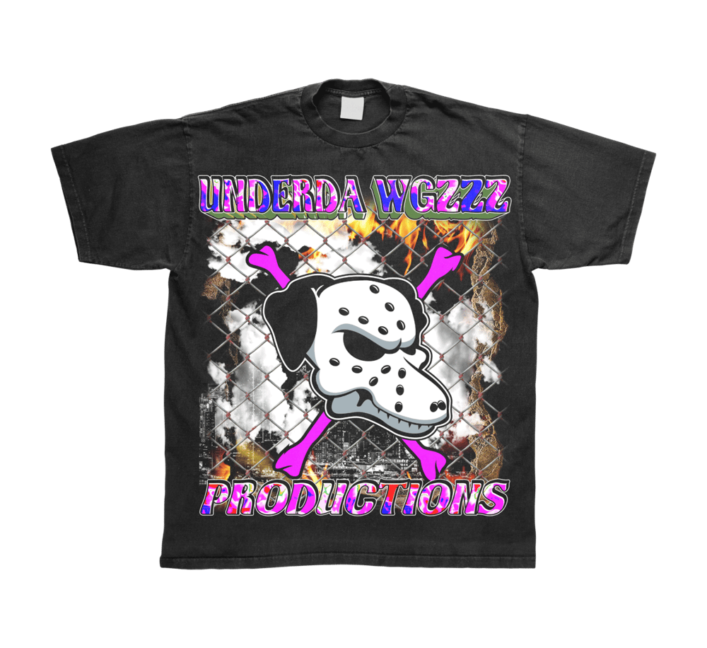 Image of Purple Underdawgzzz Rap Tee