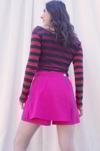 Image 5 of -30% Jupe-short Achille rose fuchsia