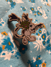 Digital Monster Gatomon Wood Pin