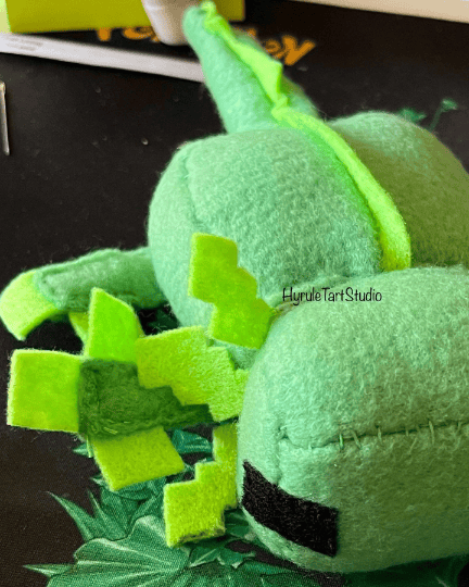 Building Game Axolotl Plushy