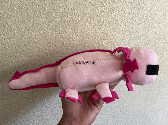 Building Game Axolotl Plushy
