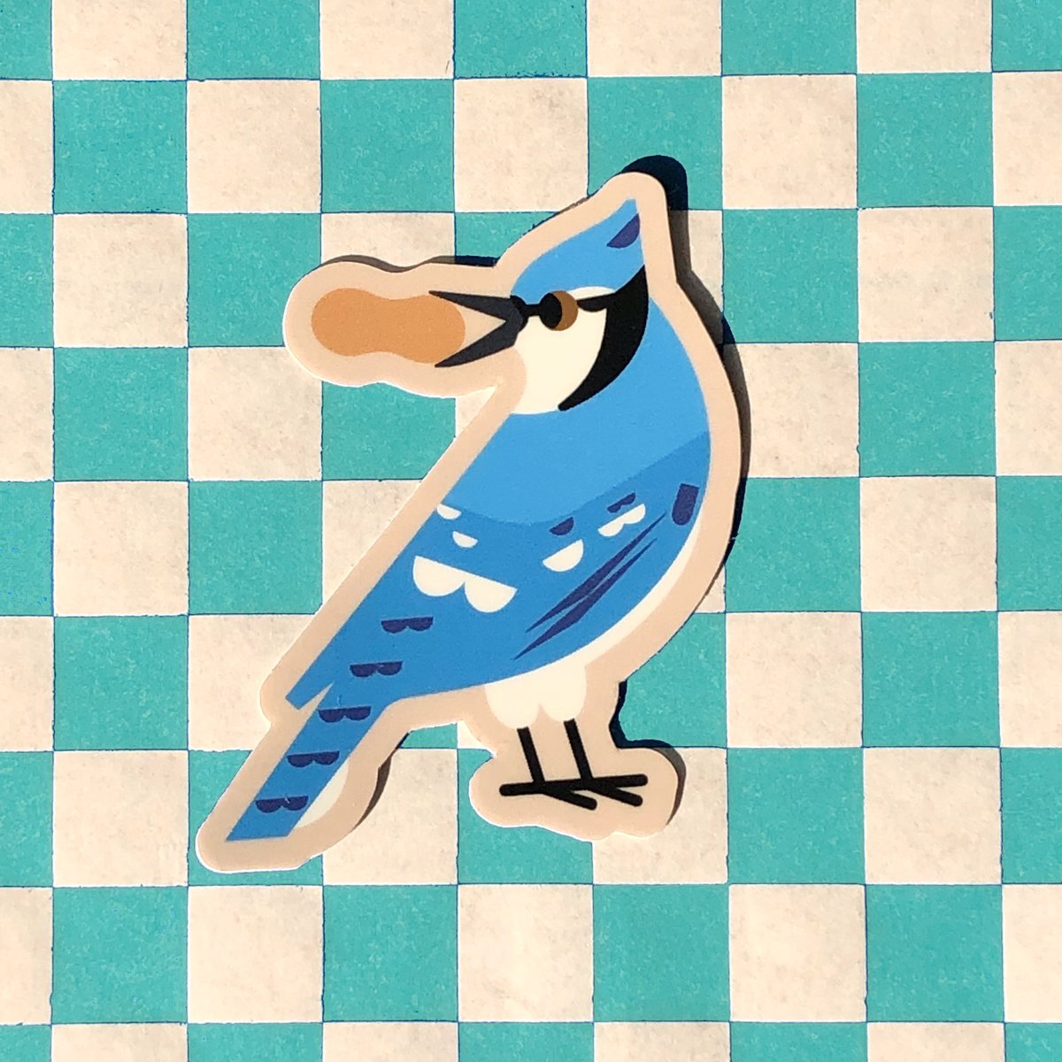 Pigeon Post - Blue Jay Sticker