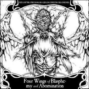 Image of Pseudogod / Teitanfyre / Ill Omened / Gehängter Jude ( Four WInds of Blasphemy and Abomination ) CD
