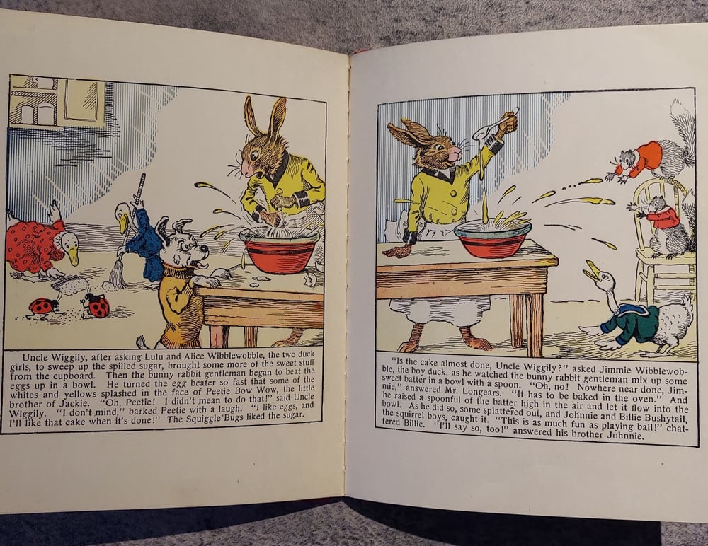 Uncle Wiggily -  Set of 3 Vintage Books (1931)