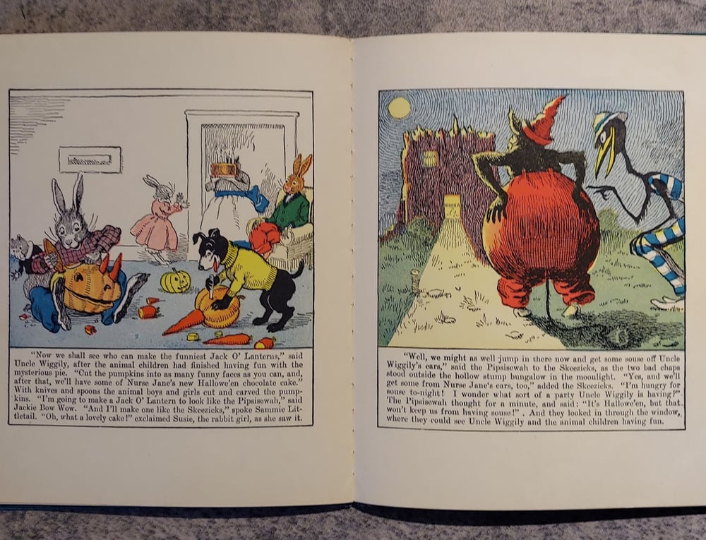 Uncle Wiggily -  Set of 3 Vintage Books (1931)