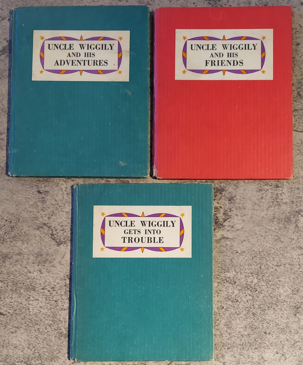 Uncle Wiggily -  Set of 3 Vintage Books (1931)