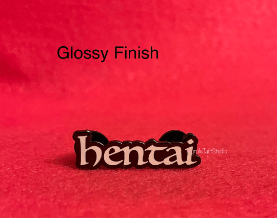 Hentai Hard Enamel Pin Glow in The Dark