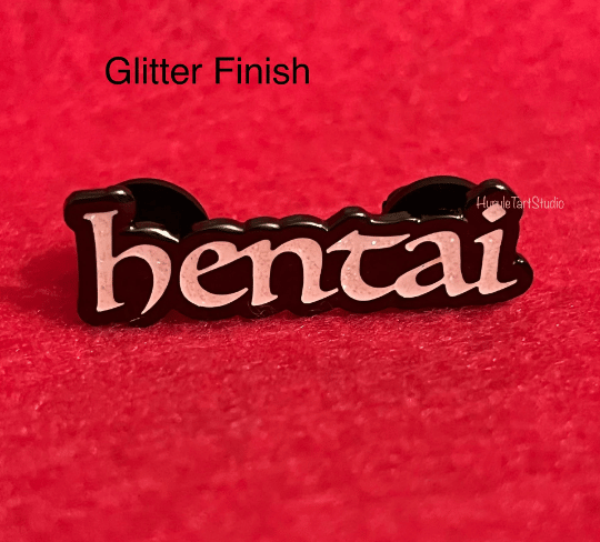 Hentai Hard Enamel Pin Glow in The Dark