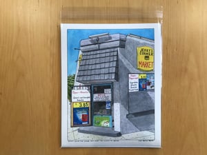 Jerry's Round the Corner Food Store Print
