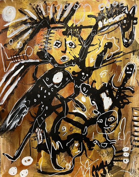 Image of Bird Goddess Horse God