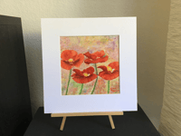 Image 2 of Print of "Friendly Poppies"