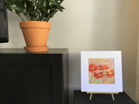 Image 3 of Print of "Friendly Poppies"
